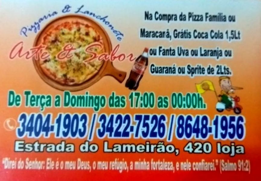 Disk Pizza Arte & Sabor