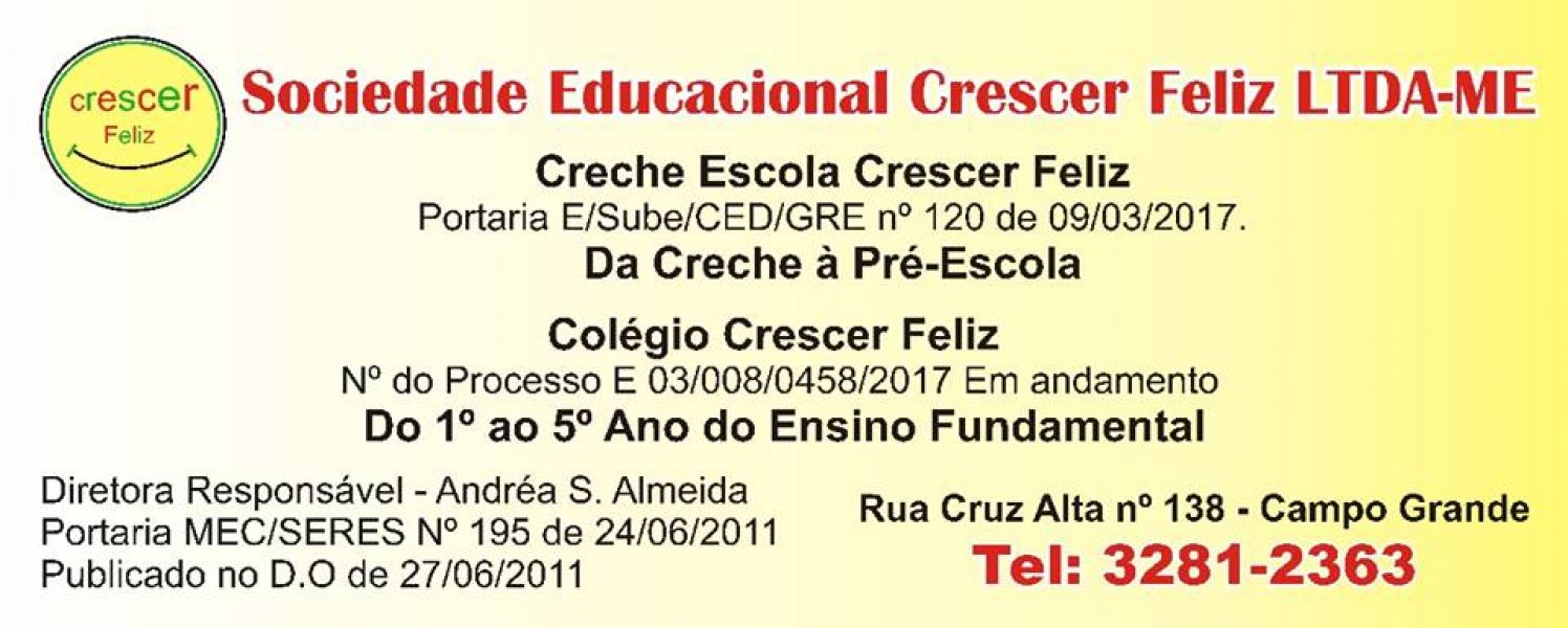 Creche Escola Crescer Feliz