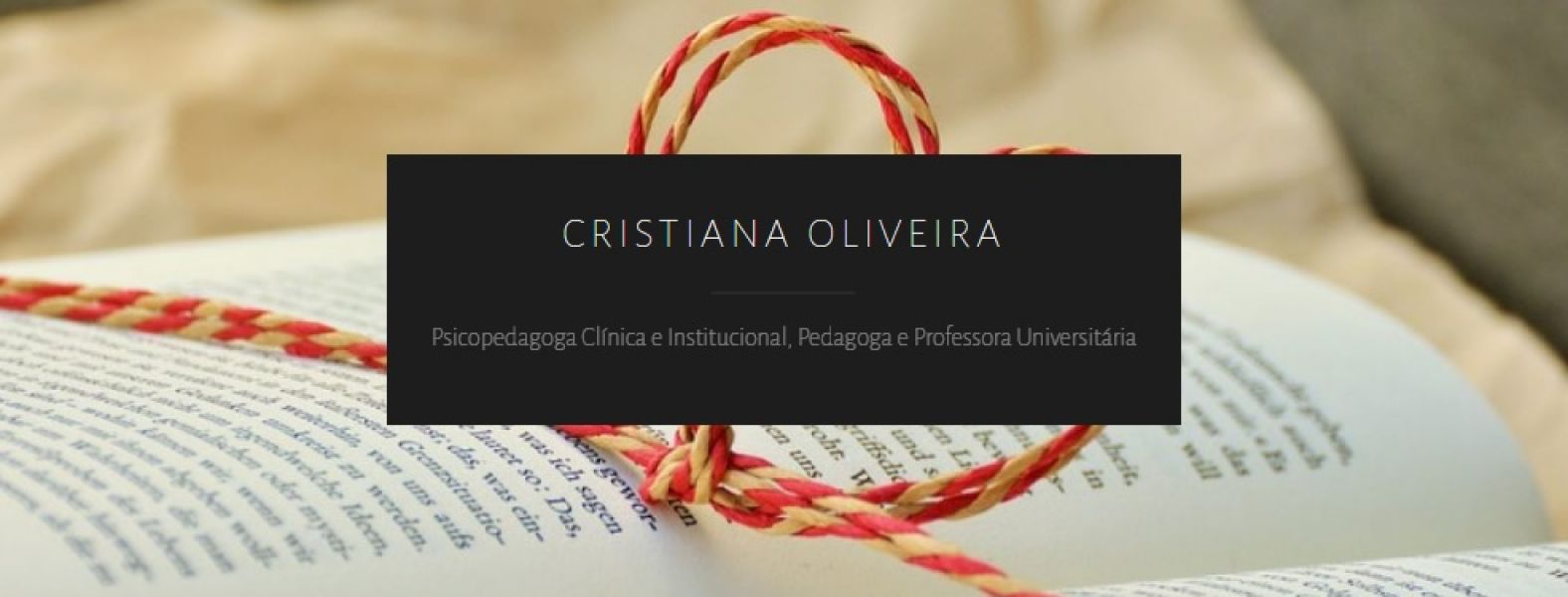 Cristiana Oliveira Psicopedagoga