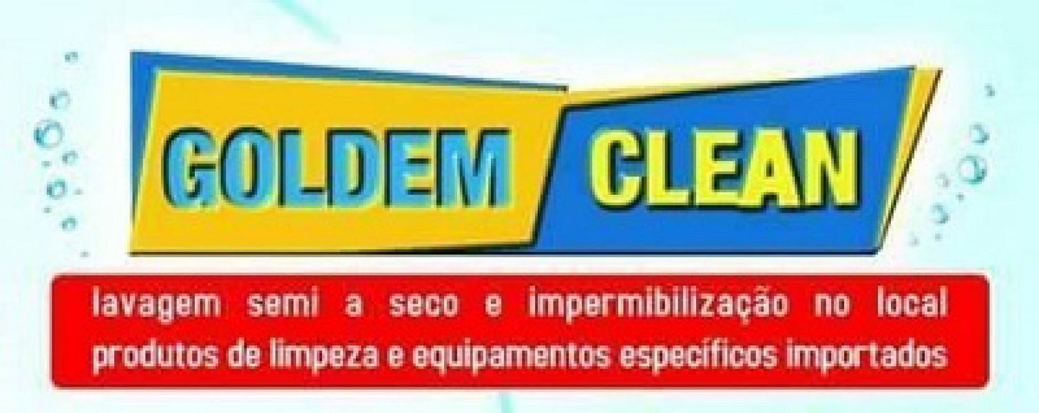 Golden Clean (Lavagem Semi Seco e Impermeabilização)