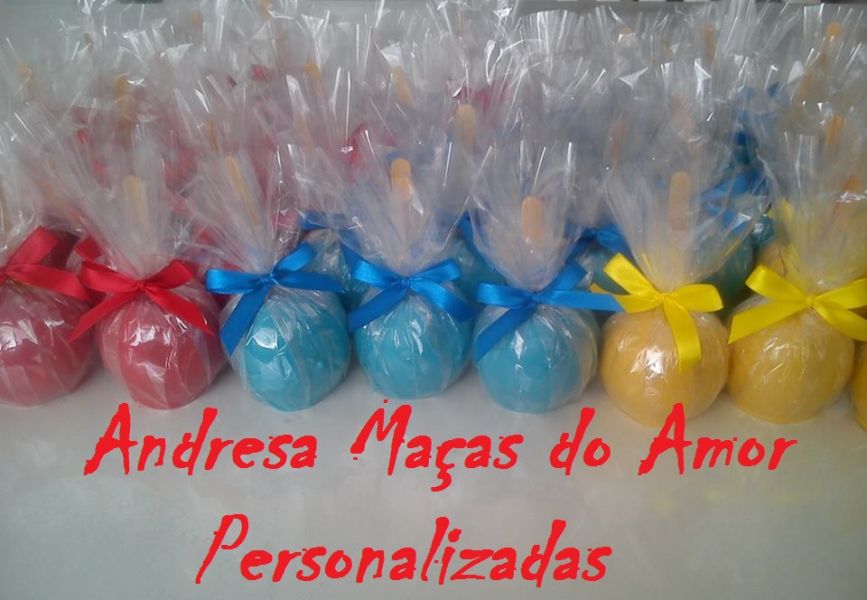 Andresa Maçãs do Amor Personalizadas