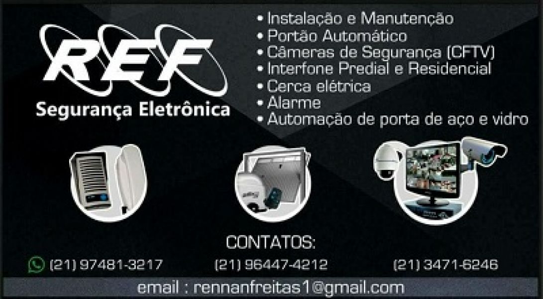 REF Segurança Eletrônica (Interfone)